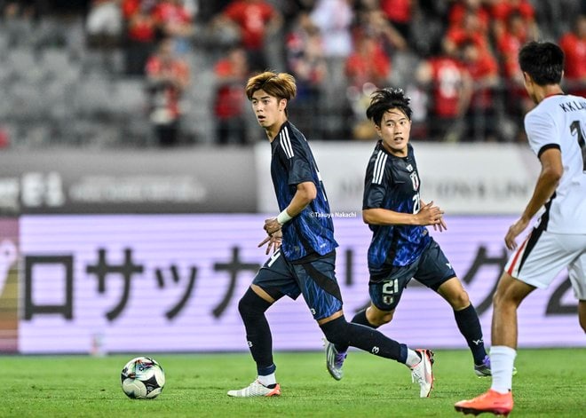 【試合アルバム】川崎フロンターレFW大関友翔の20歳での代表デビューの試合写真45枚！ 堂々のプレーで躍動披露「日本代表ー香港代表」の画像044