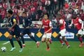 運命の大一番！サッカー日本代表・伊東純也、中村敬斗、関根大輝が語った｢世界一のクラブ｣と｢降格プレーオフ｣(1)純也＆敬斗いつものルーティンと作れない攻撃の形｢準優勝は奇跡ですね｣【激闘33連写】の画像008