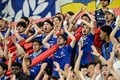 【サポーターアルバム】「横浜F・マリノス―アル・ナスル」サウジアラビア・ジェッダに約700人駆け付け、チームに声援送る！ 現地撮影66枚のサポーターPhotoの画像015