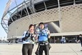 【サポーターアルバム(2)】「川崎フロンターレ―アルサッド」プリンススタジアム前で川崎サポーターが決起の姿見せた！ 準々決勝のために大挙した川崎サポーターの現地撮影写真84枚の画像033