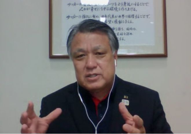 JFA田嶋幸三会長独占インタビュー（1）「コロナにかかり、死の覚悟もしました」の画像