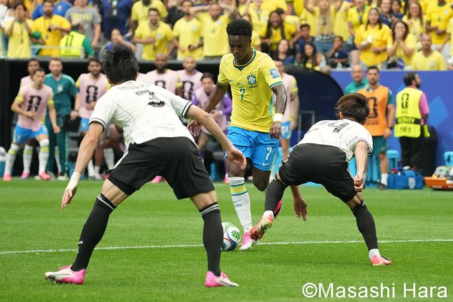ファインダー越しの現実！ 本気のブラジルと対峙した森保ジャパンが迎えた期待を抱かせる前半とリアルな後半！１－０からの残酷な逆転劇……【日本代表vsブラジル代表】激闘PHOTOギャラリーの画像011