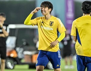 「握った方がいいのか、握らずに攻めるのか」サッカー日本代表MF田中碧がカタールワールドカップ初戦のドイツ戦に向けて膨らませるイメージ。だからこそ求めるピッチの上での「判断の速さ」の画像