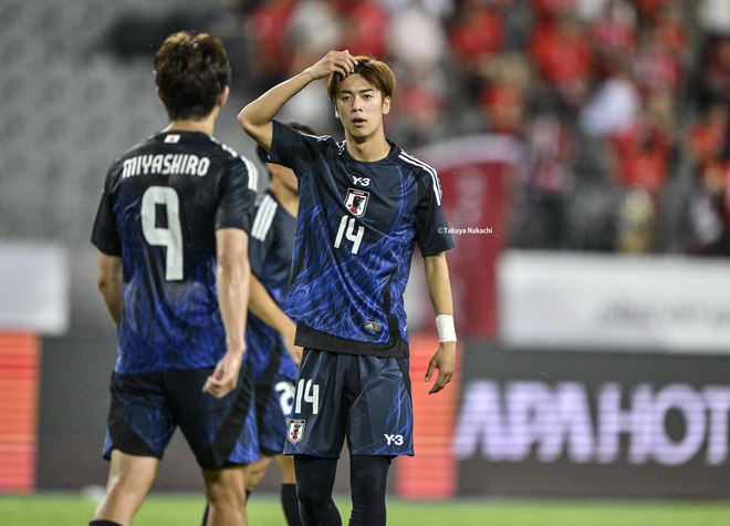 【試合アルバム】川崎フロンターレFW大関友翔の20歳での代表デビューの試合写真45枚！ 堂々のプレーで躍動披露「日本代表ー香港代表」の画像012