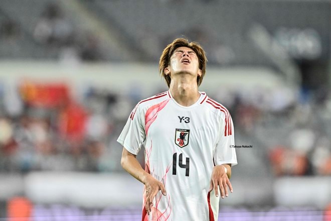 【大関友翔アルバム】川崎フロンターレMF大関友翔の中国戦での写真56枚！ 2試合連続の途中出場で魅せたプレー姿「日本代表ー中国代表」の画像043