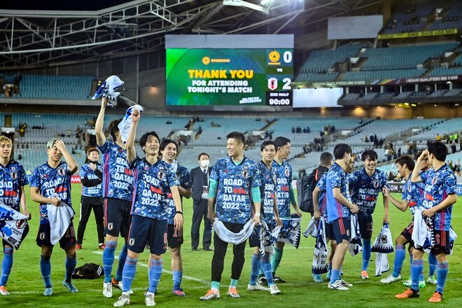 【試合アルバム】Ｗ杯アジア最終予選　オーストラリア代表ー日本代表　2022年3月24日（シドニー）（4）の画像014