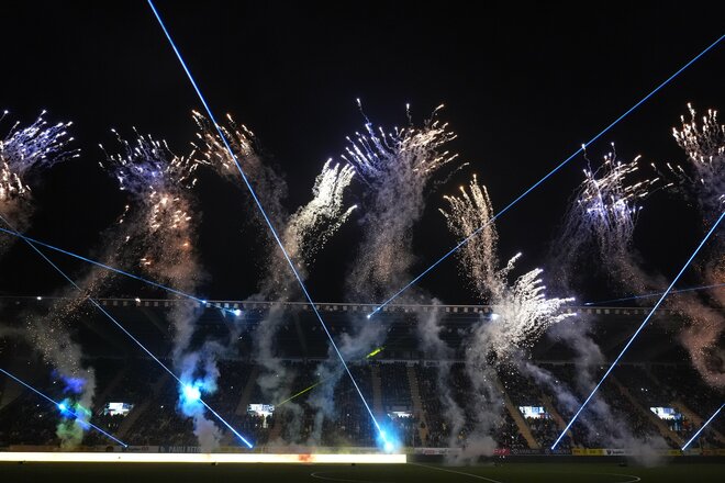 キャプテン谷口彰悟ら｢日本人5人｣が先発！ベルギーリーグ｢5連勝｣で2位浮上！後藤啓介が抱きついた｢相手｣！シントトロイデン｢熱狂のスタジアム｣潜入【シントトロイデンvsクラブ・ブルージュ】PHOTOギャラリーの画像003