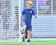 久保も上田も三笘も不発！日本代表、イラン代表に完敗…【AFCアジアカップ イラン代表vs日本代表 2024年2月3日 20:30キックオフ】（渡辺航滋撮影）の画像