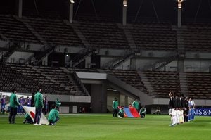 PHOTOギャラリー「ピッチの焦点」【W杯アジア２次予選　日本代表対モンゴル代表　２０２１年３月３０日　１９：３０キックオフ】（渡辺航滋）の画像