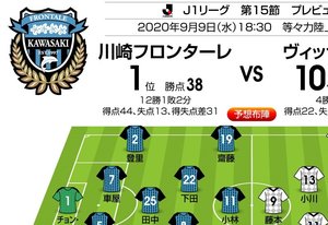 「J1プレビュー」9/9　川崎F－神戸「3週間で“三度目の正直”は実現するか?」の画像