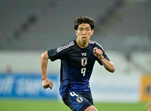 【日本代表の攻撃のキーマン・宮代大聖がW杯の切符を掴むために(1)】「大舞台や優勝がかかった試合で点を取れるか、チームを勝たせられるか」の日韓戦。「アピールの場があることは非常に幸せ」の画像