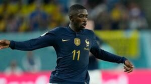 ｢そんなリアクションになるわな｣バルセロナ所属のサッカーフランス代表FWウスマン・デンベレが、日本代表の「ドイツ戦勝利」に驚く! 会見途中に知らされたときの反応が話題にの画像