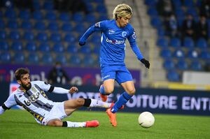 美しすぎるピンポイントアシスト！ 伊東純也「先制点を生んだ鮮烈軌道クロス」の画像