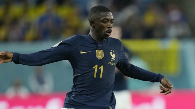 「そんなリアクションになるわな」バルセロナ所属のサッカーフランス代表FWウスマン・デンベレが、日本代表の「ドイツ戦勝利」に驚く! 会見途中に知らされたときの反応が話題にの画像