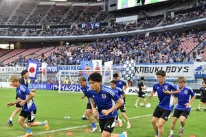 サッカー日本代表、中国戦「スタメン発表」! 野津田、大迫などサンフレッチェ広島から5選手が先発に! E-1で2連勝を狙う「11人のメンバー」!の画像