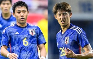 「イルカみたいで可愛い」遠藤航と伊藤洋輝の「頭でパス交換映像」が1万1千回再生！シュツットガルトに所属するカタールW杯日本代表コンビがひたすらボールを40秒間繋ぎ続ける！の画像