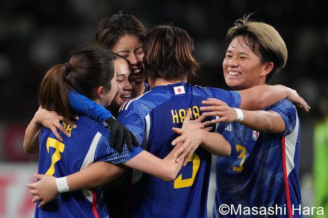 なでしこジャパンが北朝鮮代表を破ってパリ五輪へ！　PHOTOギャラリー 【パリ五輪サッカー女子アジア最終予選 日本代表vs北朝鮮代表 2024年2月28日 18:34キックオフ】の画像