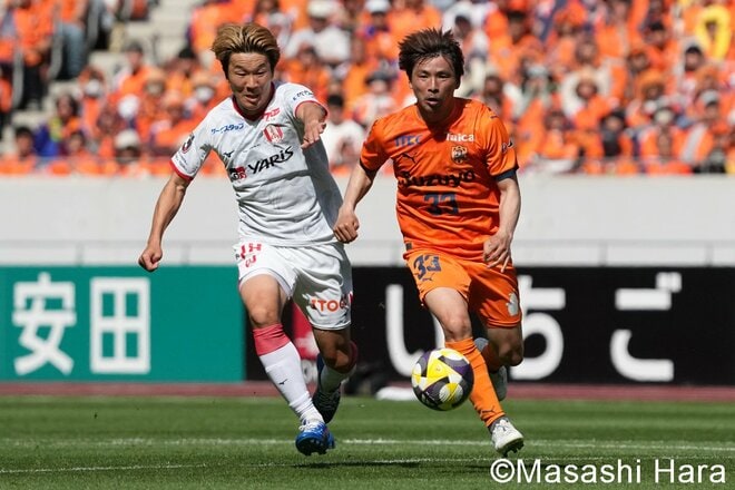 元サッカー日本代表が｢東海ダービー｣で激突！　エース乾貴士ら清水攻撃陣を名古屋｢19歳イケメン新星｣が完封【清水エスパルスvs名古屋グランパス】PHOTOギャラリーの画像001