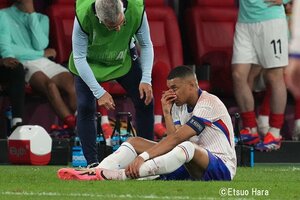 【UEFA　EURO2024現地撮】フランス勝利も主将エムバペ骨折！次節オランダ戦欠場で｢フェイスガードの魔人｣として復活【オーストリア代表vsフランス代表】原悦生PHOTOギャラリー｢サッカー遠近｣の画像