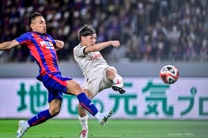 川崎・遠野大弥が振り返る、決定的だったボレーシュート。状況を考え選択するも、「振り返れば、もう、すごい課題があります」と悔しがるの画像