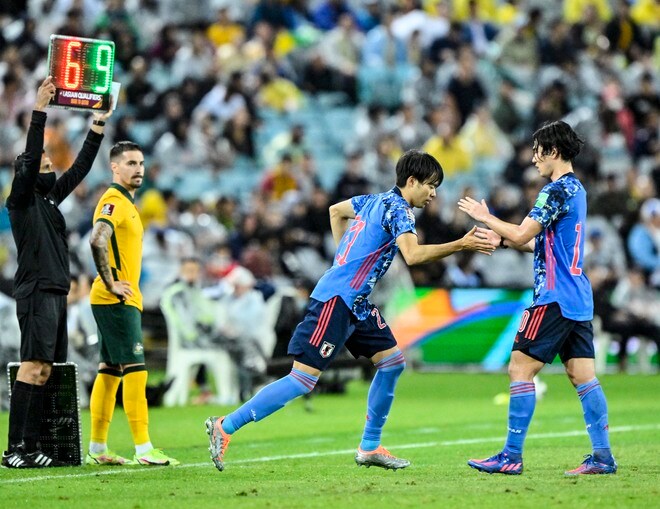 【試合アルバム】Ｗ杯アジア最終予選　オーストラリア代表ー日本代表　2022年3月24日（シドニー）（4）の画像030