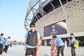 【サポーターアルバム(2)】「川崎フロンターレ―アルサッド」プリンススタジアム前で川崎サポーターが決起の姿見せた！ 準々決勝のために大挙した川崎サポーターの現地撮影写真84枚の画像046