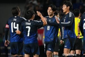 すごかった小川航基の1点目、一皮二皮むけた印象の上田綺世、森保監督に見せてほしかった｢修正する努力｣【サッカー日本代表｢パラグアイ戦｣とブラジル戦へ向けての大激論】(4)の画像