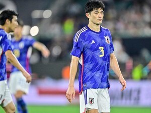 【日本代表の5バックはW杯時と何が変わったのか(2)】谷口彰悟が「いい特徴もあれば、ちょっと悪く出る部分もある」と説明する中で、声を掛けてトライしていたことの画像