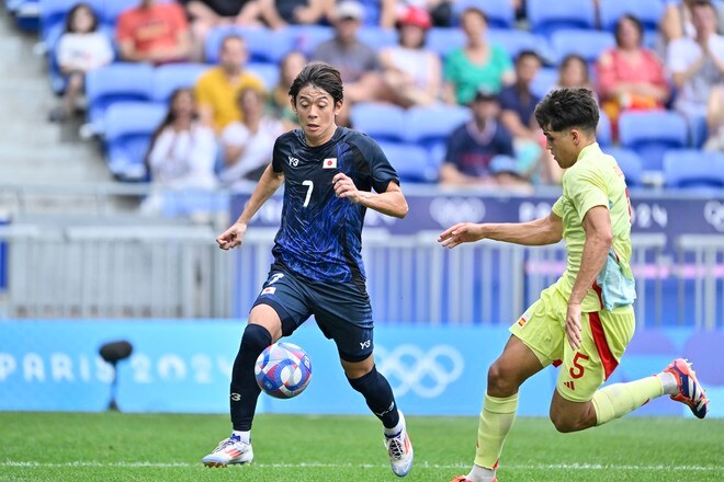 【パリ五輪・サッカー日本代表の強化と結果を振り返る「数字」(3)】藤田譲瑠チマ、山本理仁、三戸舜介は強化過程からチームの中心に……1000分超え4人のうちの3人にの画像026