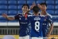 横浜FMの連続“ウノゼロ勝利”へ16歳三井寺眞が鮮烈ボレー！知念慶＆諏訪間幸成＆喜田拓也が歓喜！闘志が伝わるプレーで百年構想リーグ王者を撃破！【横浜F・マリノスvsヴィッセル神戸】激闘PHOTOギャラリーの画像008