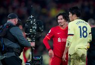 南野拓実と冨安健洋の「日本人対決」は実現するのか?リバプール対アーセナルの「予想スタメン」!延期を経て行われるリーグカップ準決勝1stレグを制するのは?【図表】の画像