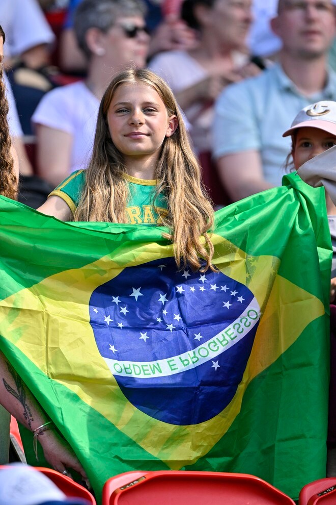 【パリ五輪・現地撮】なでしこジャパン、ブラジル代表戦の激闘フォトレポート……前半にPK失敗も、後半ATに熊谷紗希＆谷川萌々子の2発で逆転勝ちの画像073