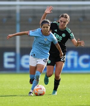 「シュート凄っ笑」「ミラクルだよ！」マンチェスター・シティのなでしこジャパン長谷川唯が初出場で「豪快ミドルゴール」！ 日本人初のシティ選手がデビュー戦で衝撃の活躍の画像