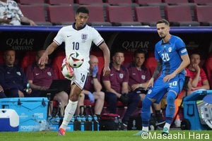 【UEFA　EURO2024現地撮】ケイン、サカ、べリンガムらスター奮闘もドローで終了！首位通過のイングランドに大ブーイング、3位通過のスロベニアに大歓声【イングランド代表vsスロベニア代表】PHOTOギャラリーの画像