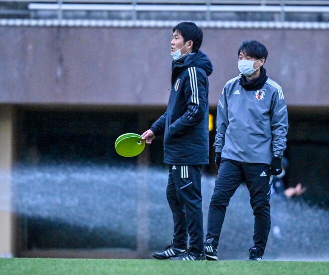 全選手そろったサッカー日本代表森保JAPANが非公開練習！ W杯最終予選を目前に“最後の5人”も合流の画像006