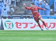 「ザ・ストライカーと言えるようなナイスゴール」J1名古屋のクラブ最年少得点記録更新の17歳のゴールが称される！ 17歳9か月4日での公式戦でのゴールの画像