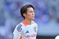 「神がかった写真だわ」伊東純也の「奇跡的な一枚」にファン興奮！「この写真ヤバい　白が映える」「ほんまにかっこ良すぎて心臓に悪い」などの声の画像