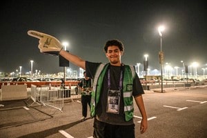 【ACLEアルバム】サウジアラビア・ジェッダで開催されたファイナルズの開幕ゲームで地元チーム圧勝「アル・ヒラルー光州FC」の画像