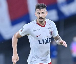 鹿島が大逆転！　横浜Ｍを沈めた「ＦＷエヴェラウドの超テクプレーと千金同点弾」の画像