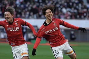 【天皇杯決勝】浦和1-0大分で前半終了！浦和・江坂任が前半6分の先制ゴールを決める【浦和レッズvs大分トリニータ】の画像