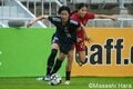 ドリブルで前を目指した｢ベレーザ19歳｣、ゴールを死守した｢秋田美人DF｣、檄を飛ばした｢美しすぎる10番｣、雨天の激闘後…キャプテンは天を仰いだ【日本代表vs中国代表】PHOTOギャラリーの画像003