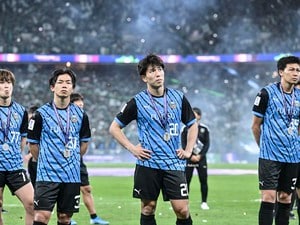 【川崎フロンターレアルバム】ACLE決勝で後半開始から出場した山田新の写真16枚！ 再爆発期待される若きエースストライカーのサウジアラビアでの姿「アル・アハリー川崎フロンターレ」の画像