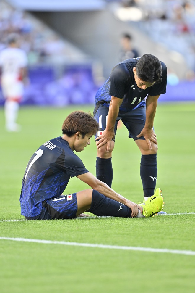 U23サッカー日本代表がパラグアイ相手に5得点大勝！ 三戸舜介と藤尾翔太の2得点などで、パリ五輪の初戦で勢いに乗る勝利……平河悠は退場誘発も自ら座り込んで前半に交代の画像005