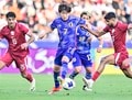 延長までもつれ込んだ激戦をFW細谷真大弾で制した！ パリ五輪出場に大きく前進の渾身勝利【photoギャラリー】Uー23日本代表―U―23カタール代表 の画像038