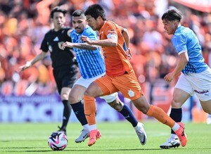 「距離感が遠くなってしまうのは望ましくないし、エスパルスらしくない」。元日本代表FW北川航也は横浜FC戦の反省をどう生かす？【連勝ストップの清水。攻撃のキーマン2人は何を思う(2)】の画像