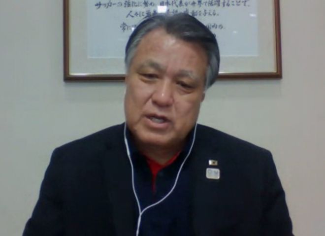 JFA田嶋幸三会長独占インタビュー（5）「戦う相手は国内ではない。会長選挙は日本に合わない」の画像