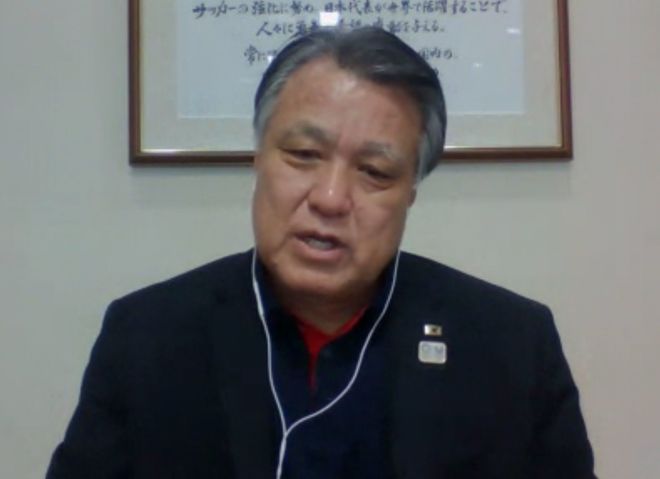 JFA田嶋幸三会長独占インタビュー(5)「戦う相手は国内ではない。会長選挙は日本に合わない」の画像