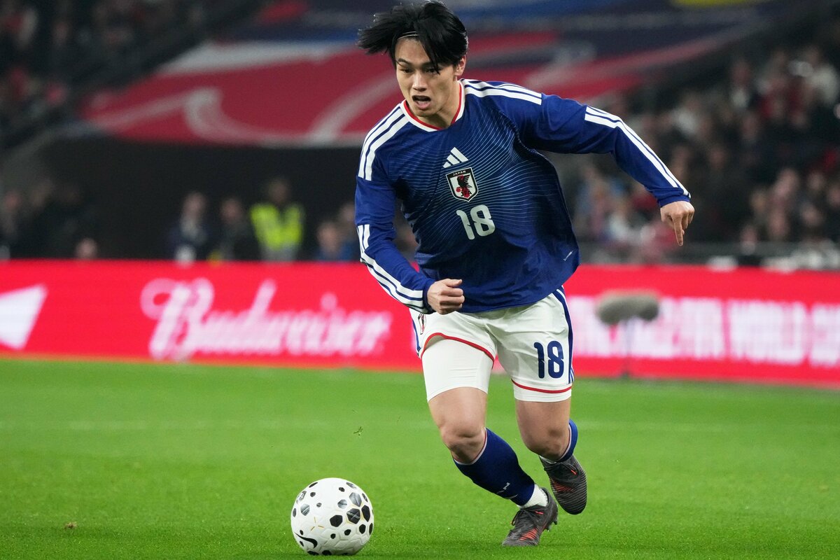 上田綺世は苦戦も…日本の｢一番のストロングポイント｣が躍動！ 初招集
