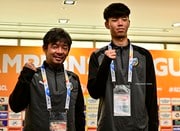 田中碧、町野修斗の日本人対決！ PHOTOギャラリー【ブンデスリーガ2部 第21節 デュッセルドルフvsホルシュタイン・キール 2023年12月10日 21:30キックオフ】（渡辺航滋撮影）の画像