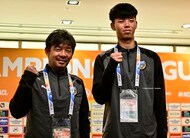 田中碧、町野修斗の日本人対決！ PHOTOギャラリー【ブンデスリーガ2部 第21節 デュッセルドルフvsホルシュタイン・キール 2023年12月10日 21:30キックオフ】（渡辺航滋撮影）の画像